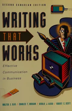 Writing that works by Walter E. Oliu