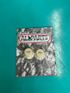 Allparts Two Stratocaster Tone Knobs