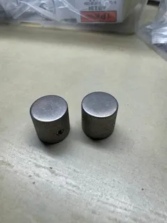 Lowborn Guitars Knurled Barrel knobs / Stainless Steel