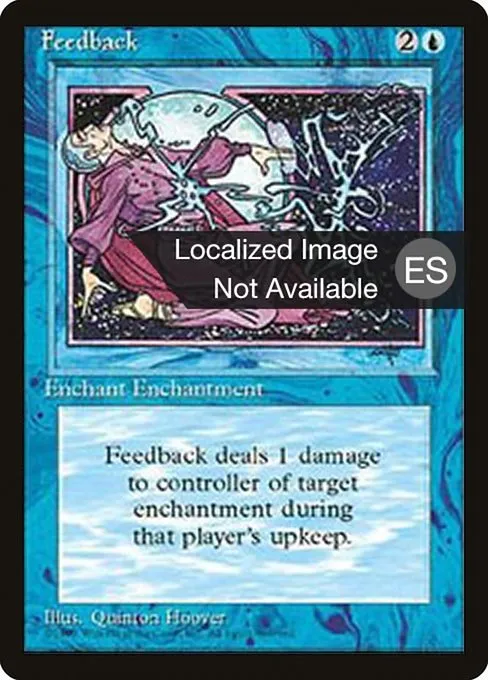 Feedback (Fourth Edition Foreign Black Border) — MTG Card Value