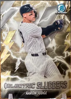 Aaron Judge [Superfractor] #ES-15 2026 Bowman Electric Sluggers Baseball