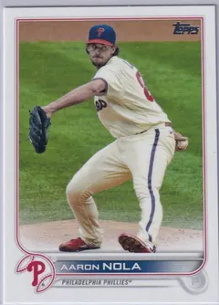 Aaron Nola [Advanced Stat] #337 2022 Topps Baseball