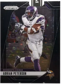 Adrian Peterson [Black Shimmer] #191 2024 Panini Prizm Football