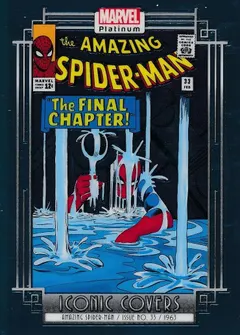 Amazing Spider-Man #IC18 2023 Upper Deck Platinum Iconic Covers Marvel