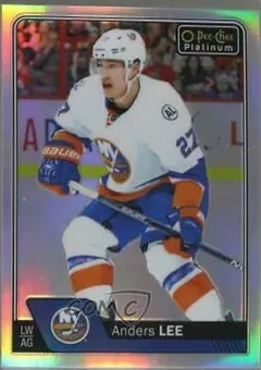 Anders Lee [Rainbow] #51 2016 O Pee Chee Platinum Hockey