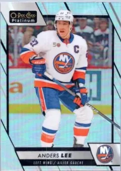 Anders Lee [Rainbow] #72 2023 O Pee Chee Platinum Hockey