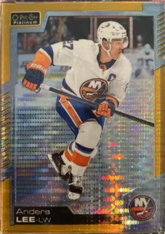 Anders Lee [Seismic Gold] #53 2020 O Pee Chee Platinum Hockey