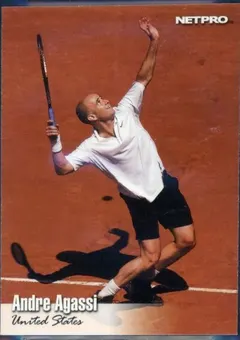 Andre Agassi #86 2003 Netpro Tennis