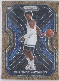Anthony Edwards [Fast Break Bronze Prizm] #258 2020 Panini Prizm Basketball