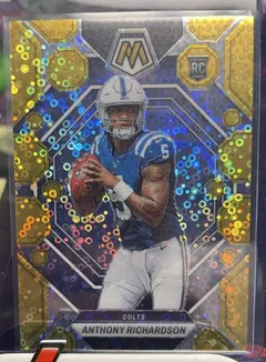 Anthony Richardson [No Huddle Gold] #282 2023 Panini Mosaic Football