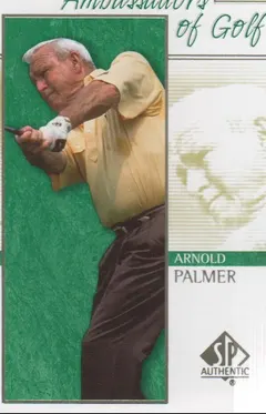 Arnold Palmer #126 2001 Sp Authentic Golf