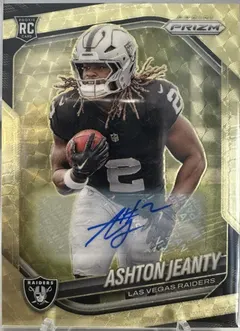 Ashton Jeanty [Autograph Gold Vinyl] #315 2025 Panini Prizm Football