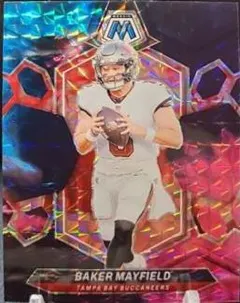 Baker Mayfield [Nebula Choice] #204 2024 Panini Mosaic Football