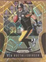 Ben Roethlisberger [Gold Prizm] #96 2019 Panini Prizm Football