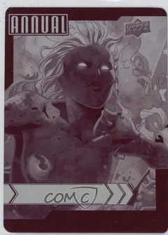 Binary [Printing Plate] #5 2022 Upper Deck Annual Marvel