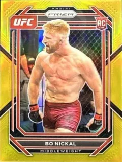 Bo Nickal [Gold] #103 2023 Panini Prizm Ufc Ufc