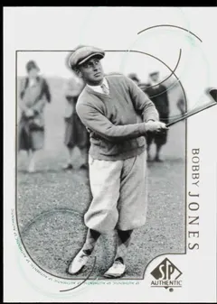 Bobby Jones #26 2001 Sp Authentic Golf
