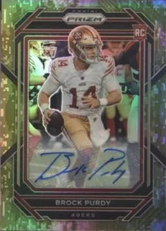 Brock Purdy [Autograph Camo] #353 2022 Panini Prizm Football