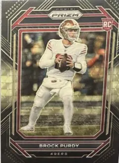Brock Purdy [Gold Vinyl] #353 2022 Panini Prizm Football
