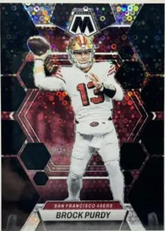 Brock Purdy [No Huddle Black] #211 2023 Panini Mosaic Football