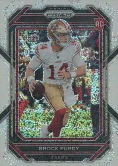 Brock Purdy [White Sparkle] #353 2022 Panini Prizm Football