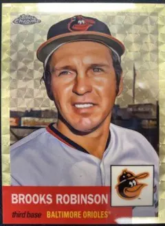 Brooks Robinson [SuperFractor] #455 2022 Topps Chrome Platinum Anniversary Baseball