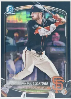 Bryce Eldridge [Black] #BCP-180 2025 Bowman Chrome Prospects Baseball