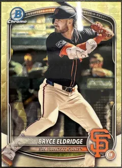 Bryce Eldridge [Superfractor] #BCP-180 2025 Bowman Chrome Prospects Baseball