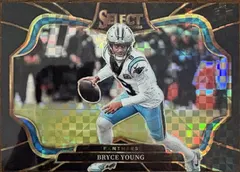 Bryce Young [Black Prizm] #445 2025 Panini Select Football