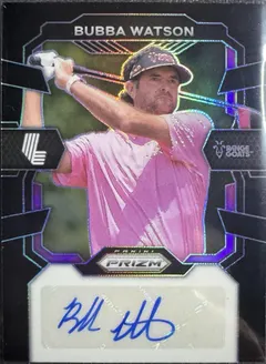 Bubba Watson [Black] #SIG-BWA 2024 Panini Prizm Liv Signature Golf