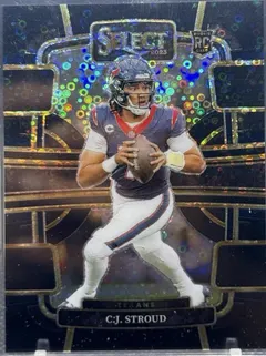 C.J. Stroud [Disco Black Prizm] #41 2023 Panini Select Football