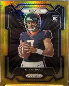 C. J. Stroud [SP Variation Gold] #302 2023 Panini Prizm Football