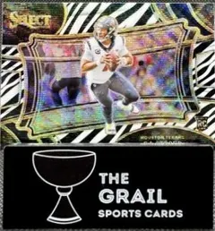 C.J. Stroud [Zebra Prizm] #338 2023 Panini Select Football