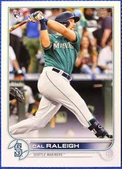 Cal Raleigh [Advanced Stat] #277 2022 Topps Baseball