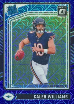 Caleb Williams [Blue Mojo] #201 2024 Panini Donruss Optic Football