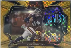Caleb Williams [Gold Prizm] #473 2025 Panini Select Football