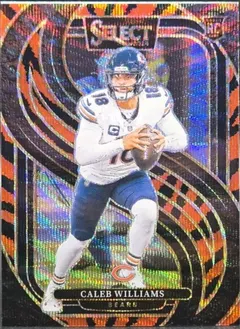 Caleb Williams [Tiger Prizm] #114 2024 Panini Select Football