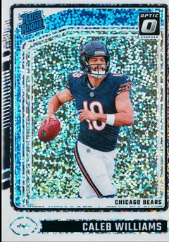 Caleb Williams [White Sparkle] #201 2024 Panini Donruss Optic Football