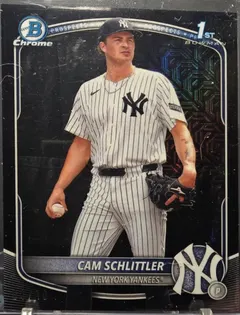 Cam Schlittler [Black] #BCP-166 2025 Bowman Chrome Prospects Baseball