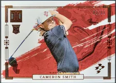 Cameron Smith #65 2024 Panini Impeccable Liv Golf