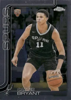 Carter Bryant #264 2025 Topps Chrome Basketball