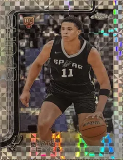Carter Bryant [X-Fractor] #264 2025 Topps Chrome Basketball