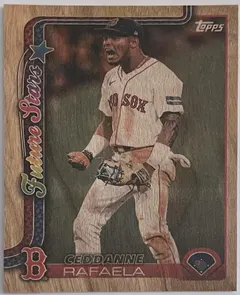 Ceddanne Rafaela [Wood] #148 2025 Topps Baseball