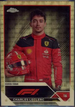 Charles Leclerc [Superfractor] #5 2023 Topps Chrome Formula 1 Racing