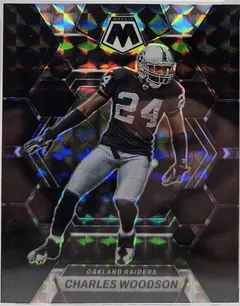Charles Woodson [Black] #126 2023 Panini Mosaic Football