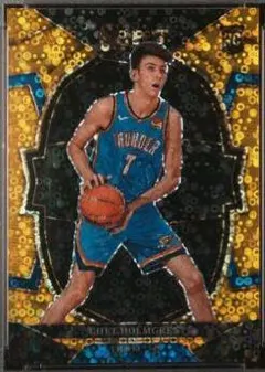Chet Holmgren [Gold Disco] #83 2022 Panini Select Basketball