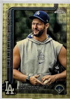 Clayton Kershaw [Superfractor Image Variation] #88 2025 Topps Chrome Baseball