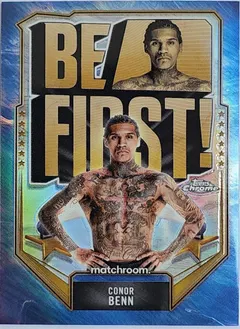 Conor Benn #BF-23 2024 Topps Chrome Be First Boxing