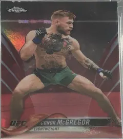 Conor McGregor [Red] #100 2018 Topps Ufc Chrome Ufc