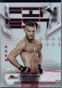 Conor McGregor [Refractor] #175 2025 Topps Finest Ufc Ufc
